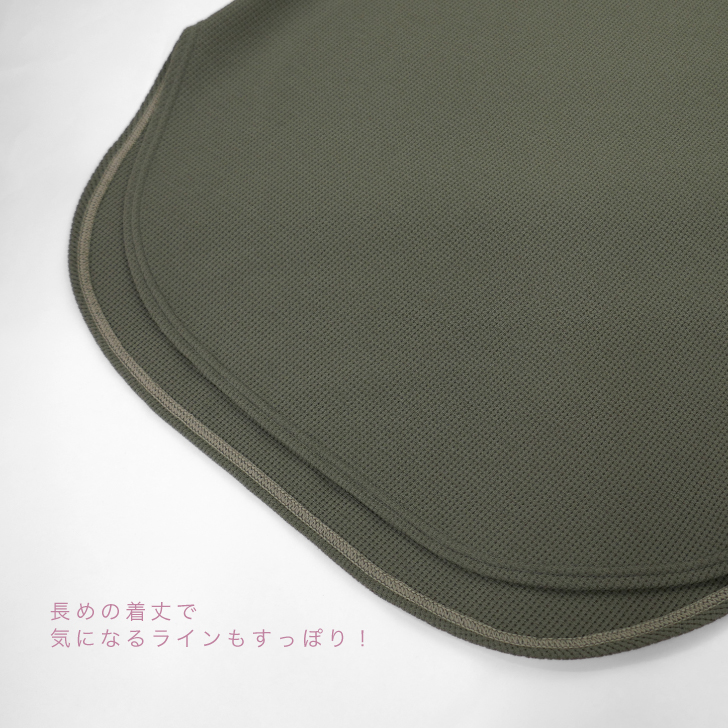 ワッフル生地のポケットＴシャツ