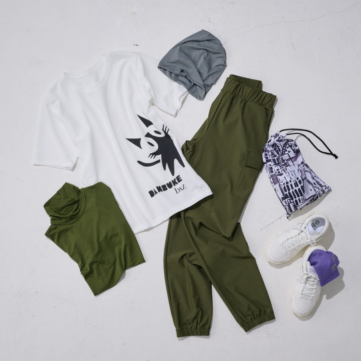 ビッグシルエットでユニセックスタイプのTシャツ