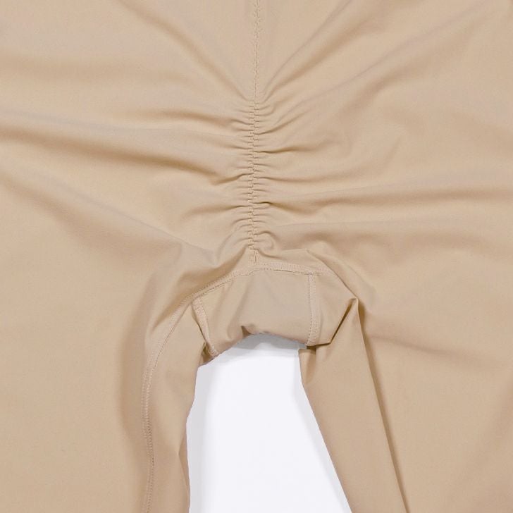 お腹の部分を2重にしてしっかりサポート 、1枚履き可能なスパッツ