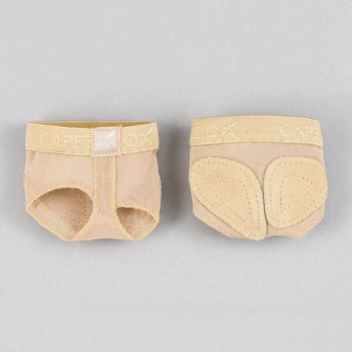 素足で踊るダンサーのためのスキンシューズ