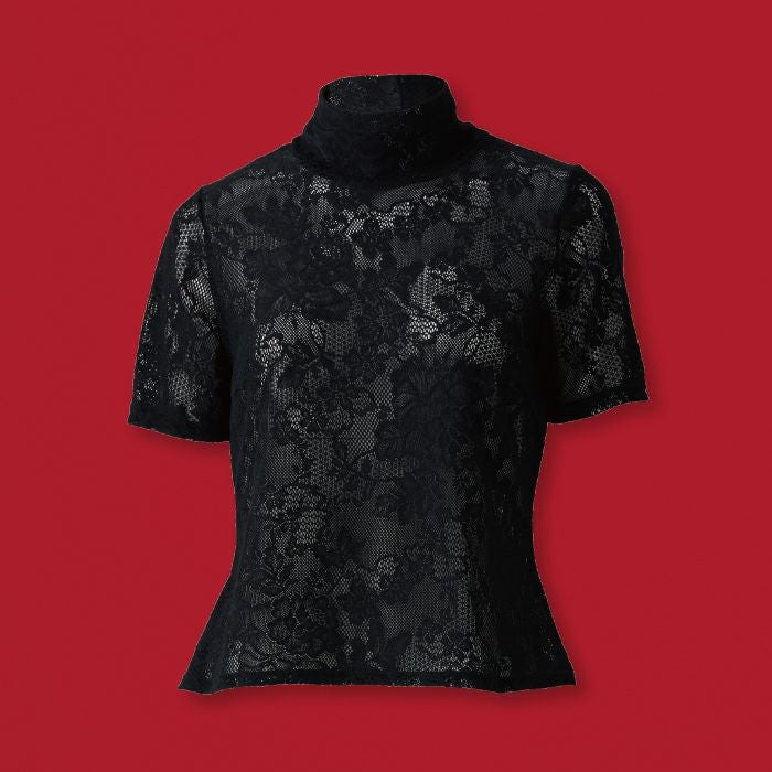 レースのトップス(半袖)中古品【ヴィンテージ】 楽天市場】アンティーク レース（トップス｜レディースファッション